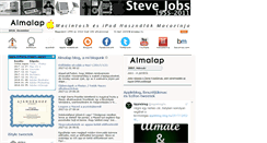 Desktop Screenshot of almalap.hu